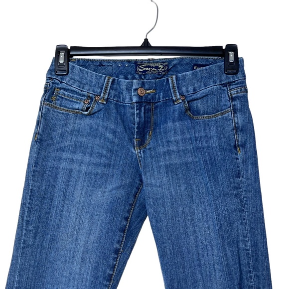 Seven7 Seven Medium Wash Boot Cut jeans Size 27 - Picture 12 of 14